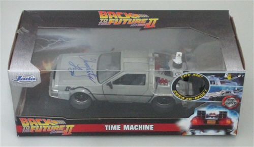 CHRISTOPHER LLOYD SIGNED BACK TO THE FUTURE TIME MACHINE