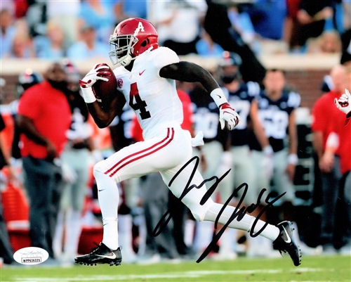 JERRY JEUDY SIGNED 8X10 ALABAMA CRIMSON TIDE PHOTO #1 - BRONCOS - JSA