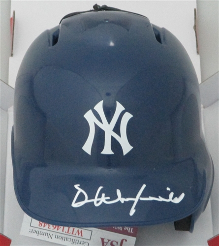 DAVE WINFIELD SIGNED RAWLINGS YANKEES MINI HELMET - JSA