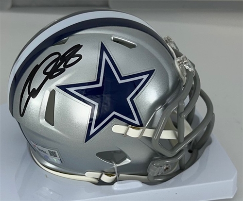 CEEDEE LAMB SIGNED RIDDELL COWBOYS SPEED MINI HELMET - FAN