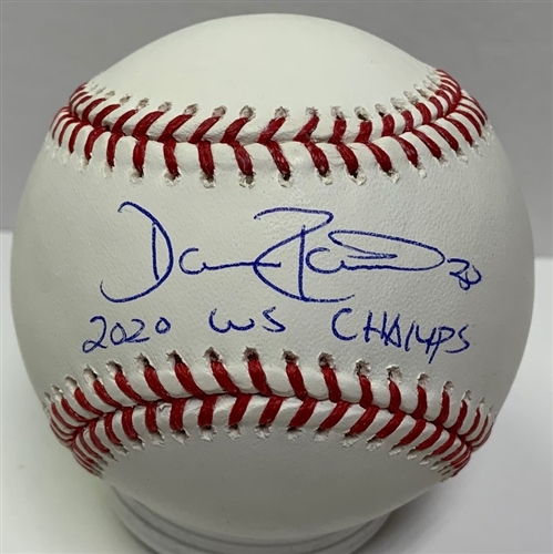 DAVE ROBERTS SIGNED OFFICIAL MLB BASEBALL W/ 2020 WS CHAMPS - JSA DAVE ROBERTS SIGNED OFFICIAL MLB BASEBALL W/ 2020 WS CHAMPS - JSA