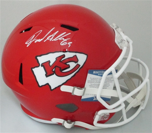 JARED ALLEN SIGNED FULL SIZE CHIEFS REPLICA SPEED HELMET - BCA