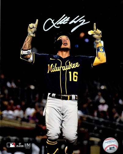 KOLTEN WONG SIGNED BREWERS 8X10 PHOTO #4