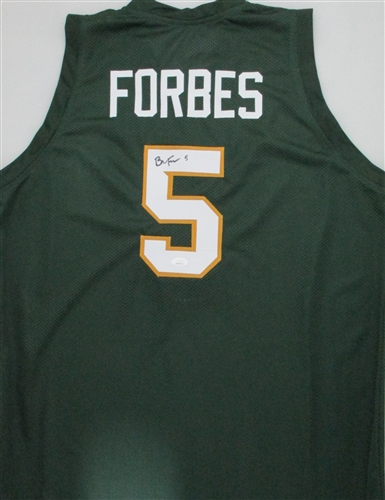 BRYN FORBES SIGNED CUSTOM REPLICA MSU SPARTANS GREEN JERSEY - JSA