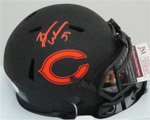BRIAN URLACHER SIGNED BEARS ECLIPSE MINI HELMET - JSA