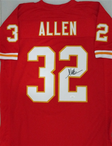 MARCUS ALLEN SIGNED CUSTOM RED CHIEFS JERSEY - JSA
