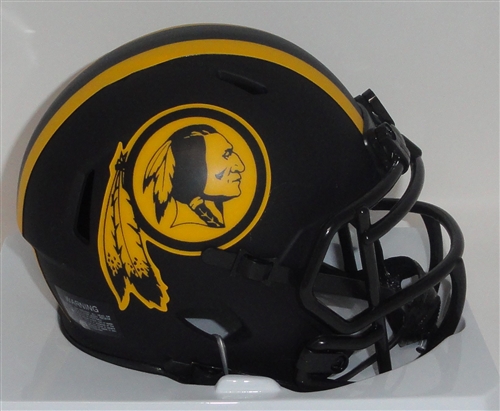 WASHINGTON REDSKINS UNSIGNED RIDDELL ECLIPSE SPEED MINI HELMET