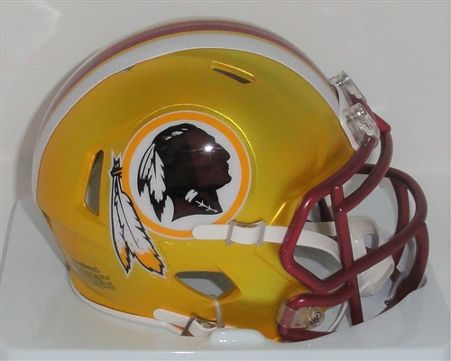 WASHINGTON REDSKINS UNSIGNED RIDDELL BLAZE SPEED MINI HELMET