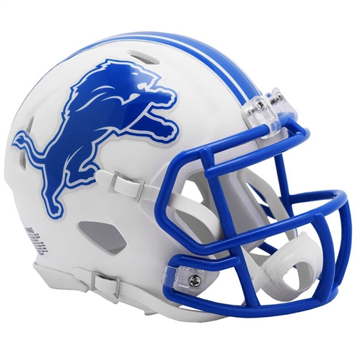 DETROIT LIONS UNSIGNED FULL SIZE RIDDELL FLAT WHITE MATTE REPLICA HELMET DETROIT LIONS UNSIGNED FULL SIZE RIDDELL FLAT WHITE MATTE REPLICA HELMET