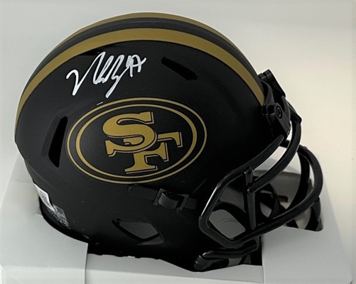 NICK BOSA SIGNED SF 49ERS ECLIPSE SPEED MINI HELMET - BAS