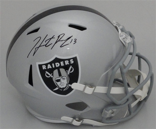 HUNTER RENFROW SIGNED FULL SIZE RAIDERS REPLICA SPEED HELMET - BAS HUNTER RENFROW SIGNED FULL SIZE RAIDERS REPLICA SPEED HELMET - BAS