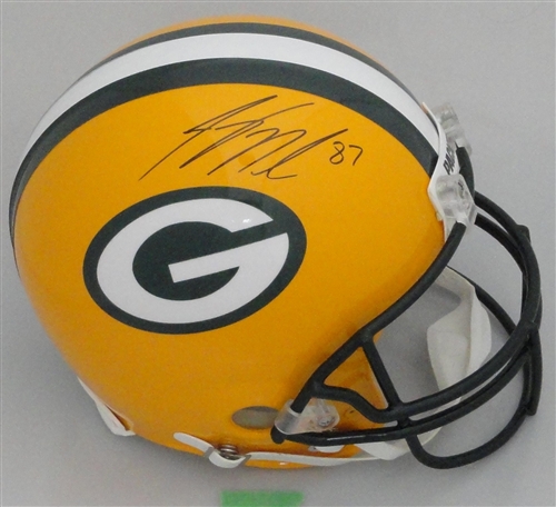 JORDY NELSON SIGNED FULL SIZE PACKERS AUTHENTIC  HELMET - JSA
