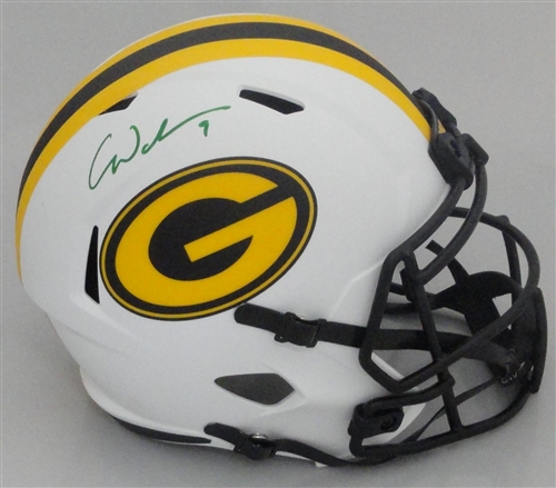 QUAY WALKER SIGNED FULL SIZE PACKERS LUNAR REPLICA SPEED HELMET - BAS