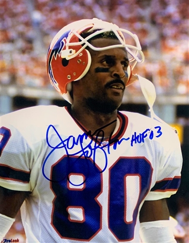 JAMES LOFTON SIGNED 8X10 BILLS PHOTO #4