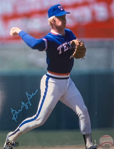 BUDDY BELL SIGNED 8X10 TEXAS RANGERS PHOTO #6