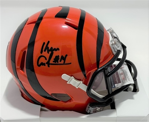 KEN ANDERSON SIGNED CINCINNATI BENGALS MINI HELMET - JSA