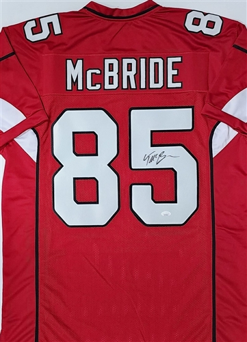 TREY MCBRIDE SIGNED CUSTOM REPLICA CARDINALS RED JERSEY - JSA