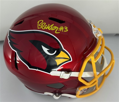 BUDDA BAKER SIGNED FULL SIZE CARDINALS FLASH REPLICA SPEED HELMET - JSA