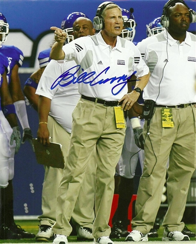 BILL CURRY SIGNED 8X10 GEORGIA STATE  PHOTO #1