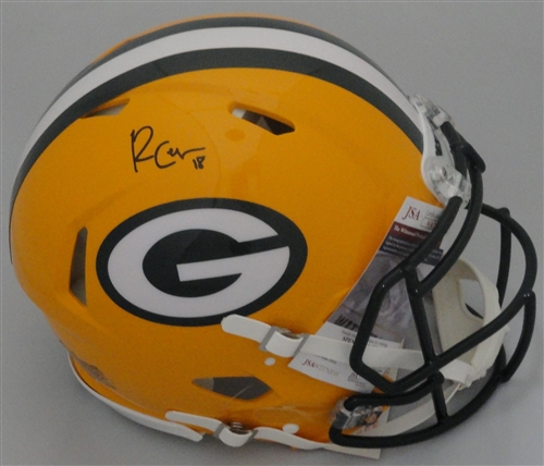 RANDALL COBB SIGNED FULL SIZE PACKERS SPEED AUTHENTIC HELMET - JSA RANDALL COBB SIGNED FULL SIZE PACKERS SPEED AUTHENTIC HELMET - JSA