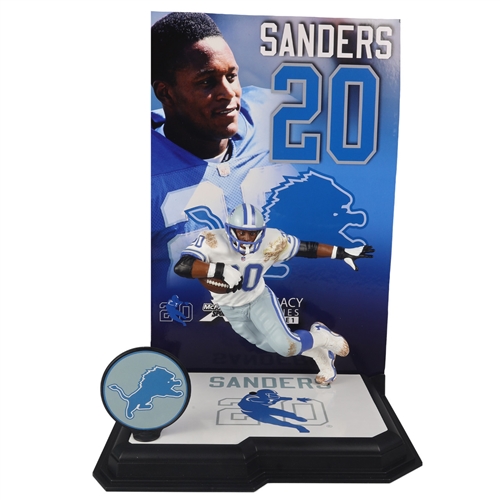 BARRY SANDERS DETROIT LIONS NFL 7" MCFARLANE SPORTSPICKS POSED FIGURE