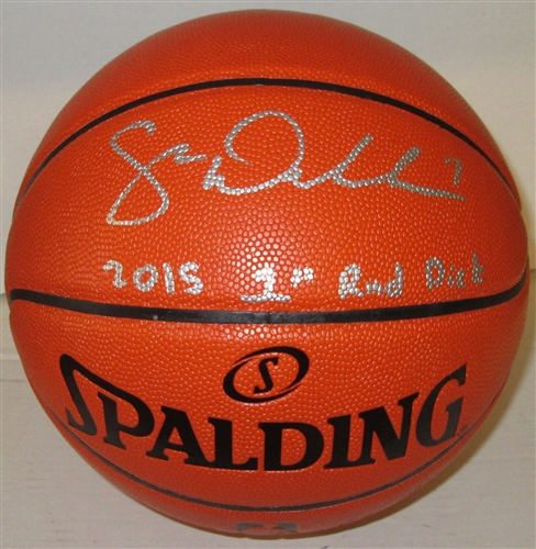 SAM DEKKER SIGNED SPALDING REPLICA NBA BASKETBALL - JSA